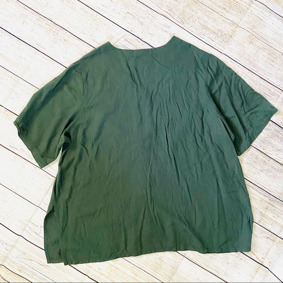 Carolina Colours Green Top Plus Size 24W - Picture 5 of 6